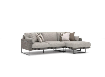Luxury Designer Corner sofa L-shape Living room Upholstered furniture Upholstery Textile Furnishings